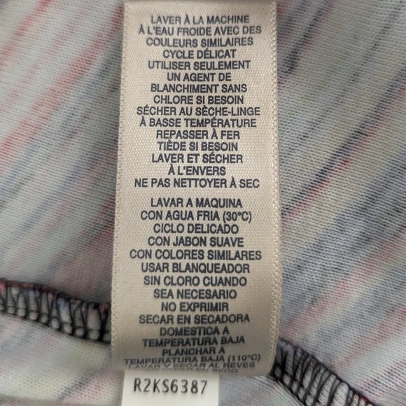 Rafaella Studio Multi-colored sleeveless top size XL - Picture 6 of 9